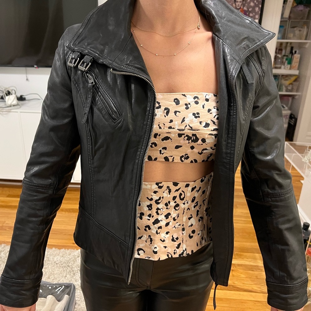 Allsaints Leather Jacket